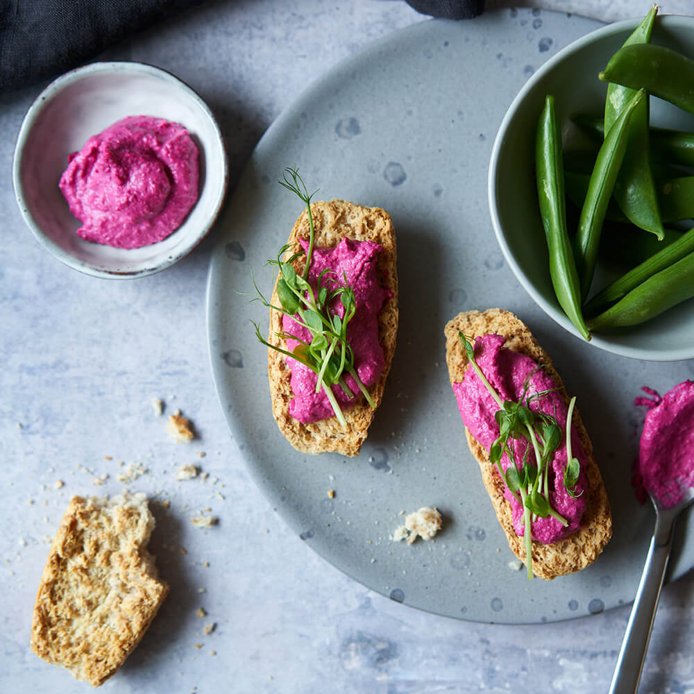 Tartine de betterave